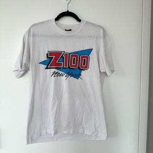 VINTAGE Z100 New York Radio Station Shirt